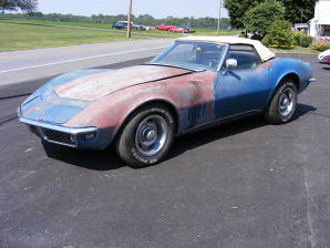 Corvette Stingray Years Production on 1968 Corvette Statistics 1968 Corvette Sting Ray Serial Numbers Are